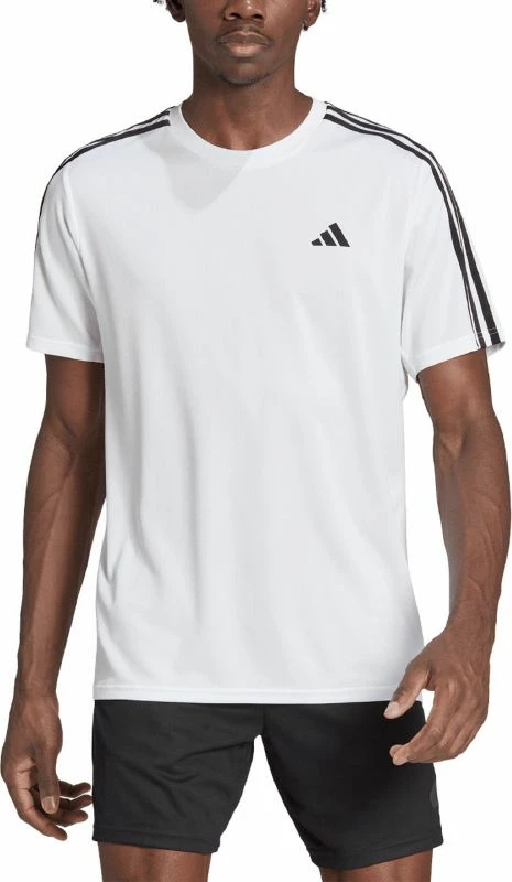 Maicë stërvitore adidas për meshkuj, e bardhë