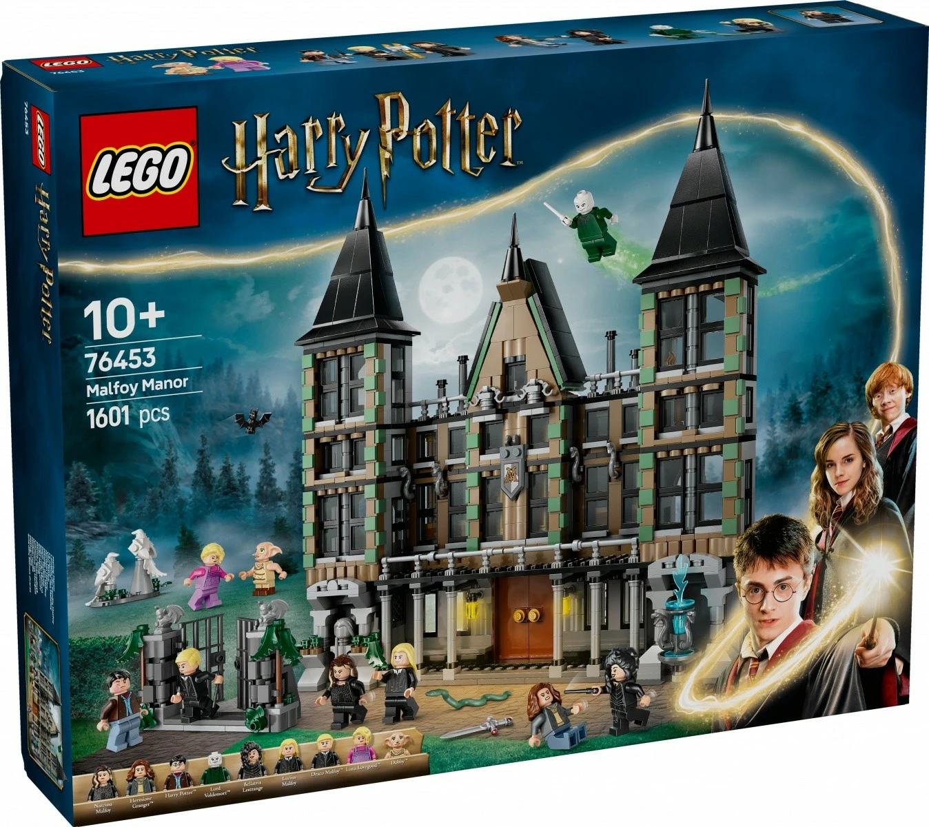 Set ndërtimi LEGO Harry Potter Malfoy Manor 76453, 1601 pjesë, plastikë