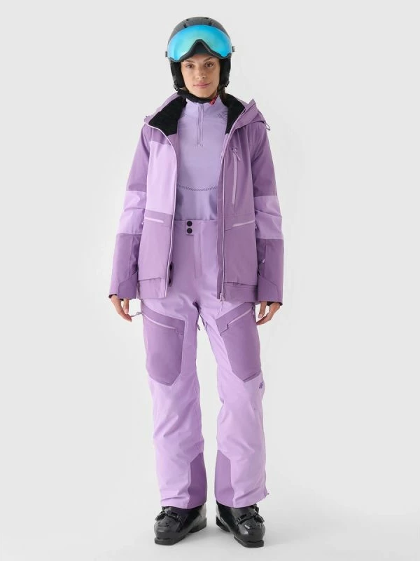 Jakne skijimi për femra 4F, e kaltërt