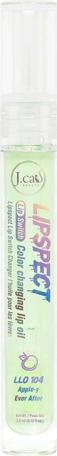 Vaj ngjyrues për buzë J.Cat Beauty Lipspect Lip Switch Color Changing, 104 Appley Ever After, 3.5ml, për femra