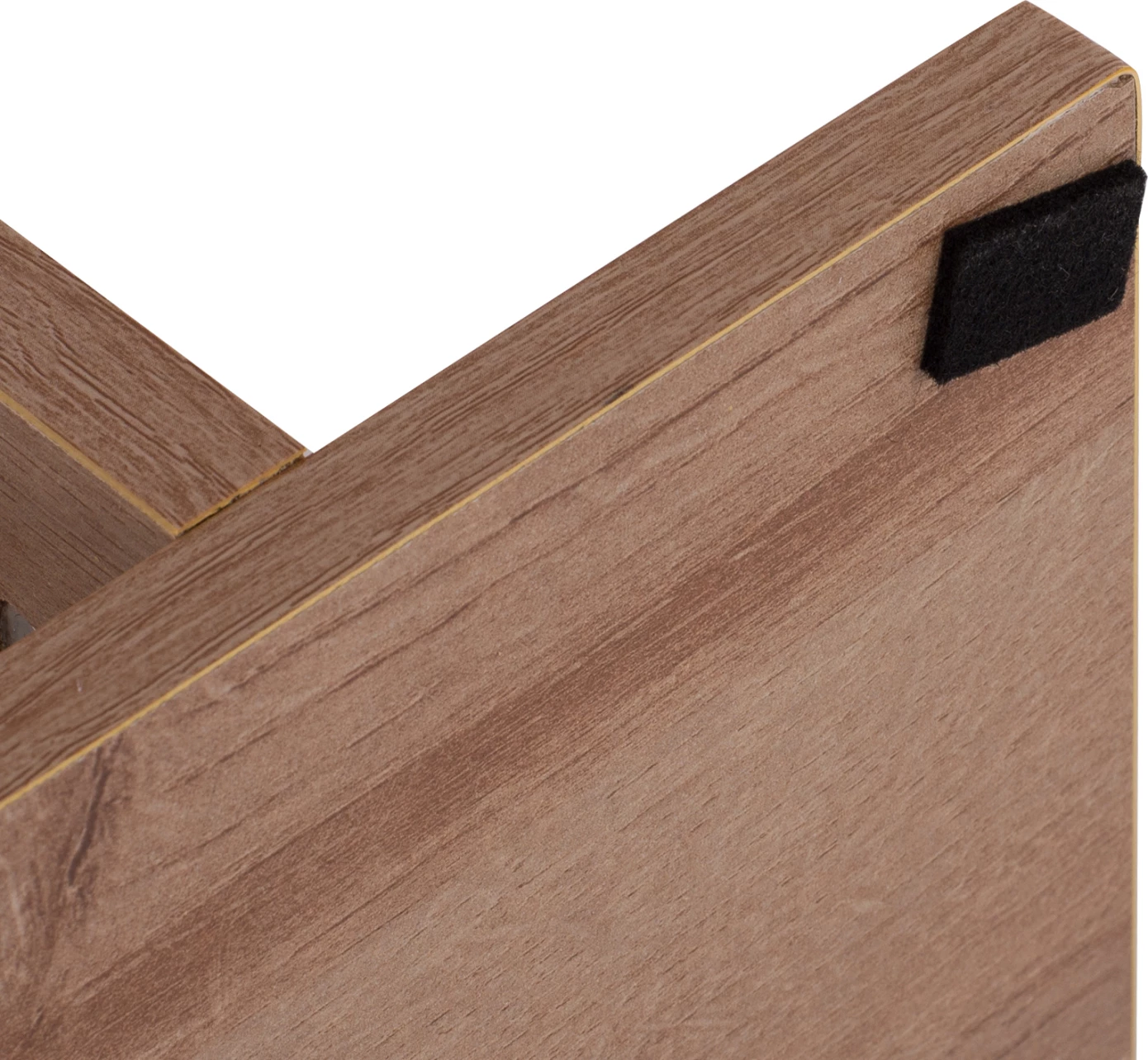 Tavolinë anësore AMABELLA FH8956.11 me hapësira të hapura ruajtjeje, melaminë, ngjyrë druri natyral, 45x17x52H cm