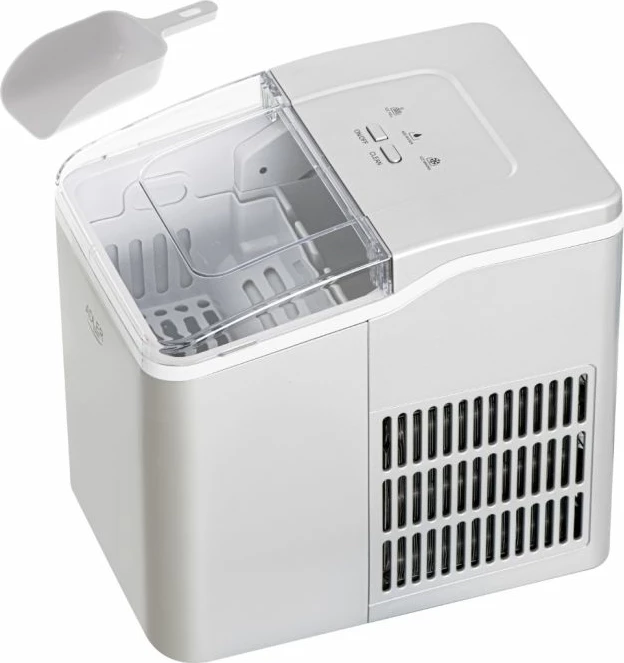 ledomat Adler AD8086, 12 kg/ditë, 9 kube/cikël, kapak transparent, vetëpastrim, e bardhë