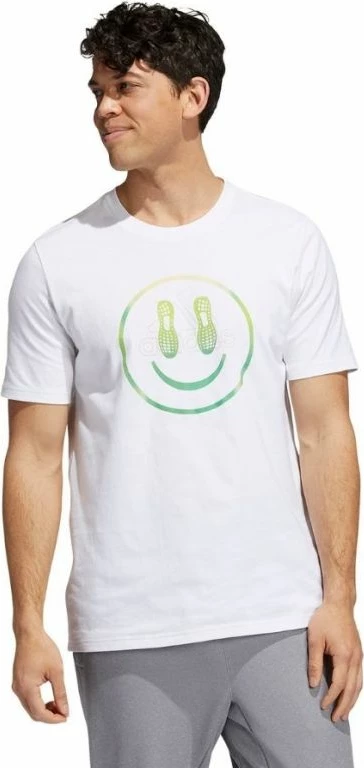 Maicë për meshkuj adidas, e bardhë