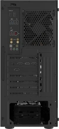 Kasë Natec Fury Shobo SH4F, Midi Tower, xham i temperuar, e zezë