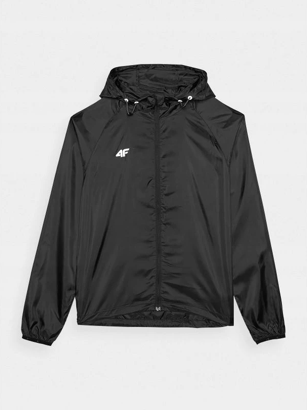 Jakne running për femra 4F, e zezë