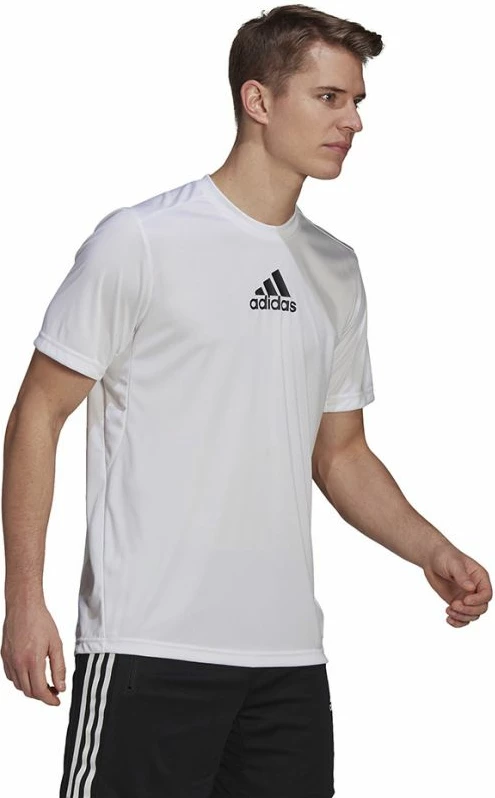 Maicë për meshkuj adidas, e bardhë