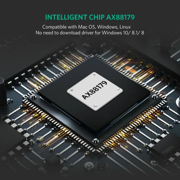 adapter rrjeti USB-C Gigabit Ethernet UGREEN 50307 1000Mbps RJ45 i zi