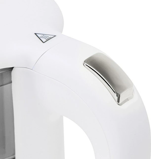 Çajnik elektrik Adler AD 1305ws, 1.7L, i bardhë/argjendtë