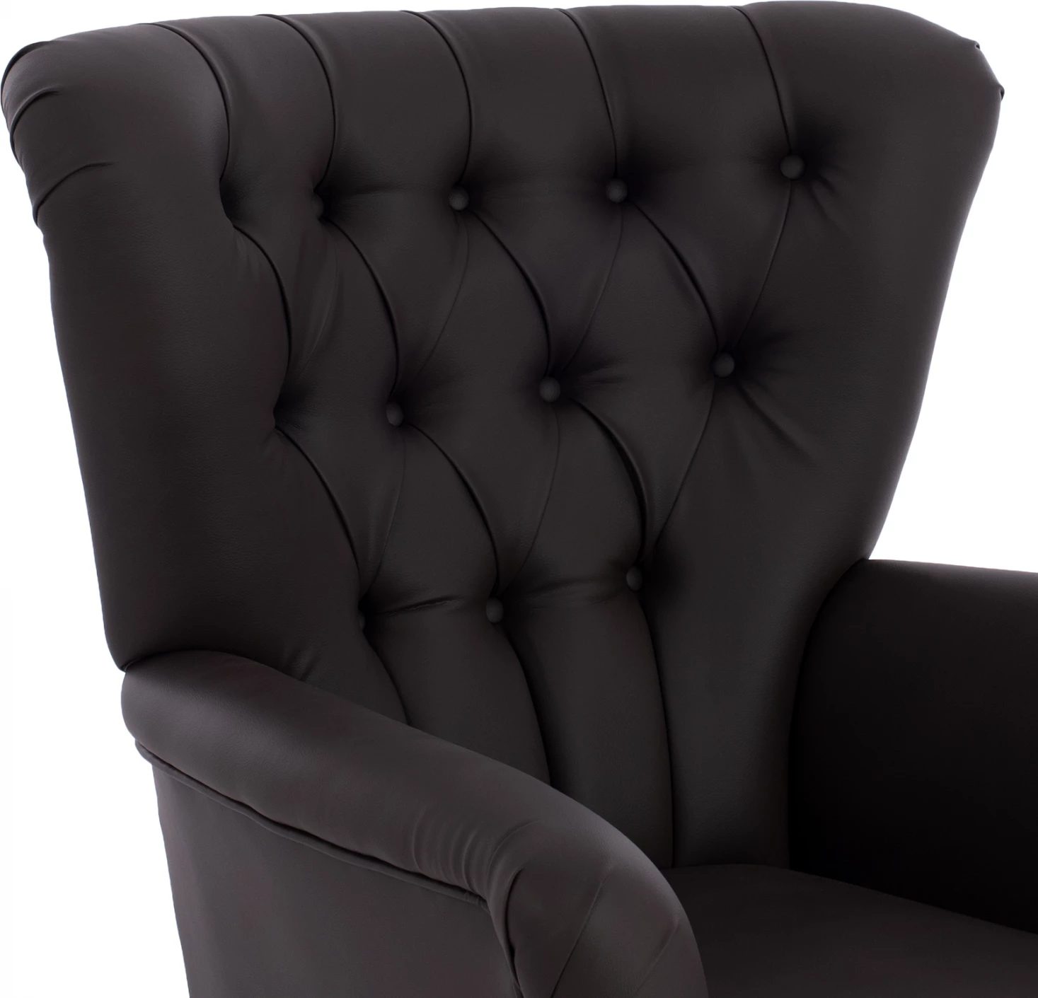 Bergere FH9217.03, stil Chesterfield, ngjyrë kafe, 87x88x100