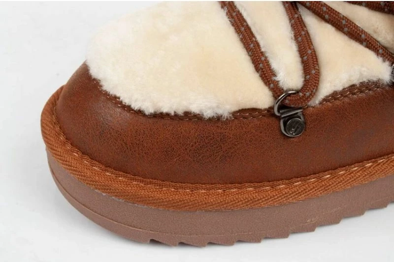 Çizme dimri për femra D.Franklin, kafe