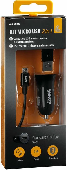 Mbushes Usb Micro 12/24v Fastcharge