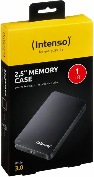 Hard disk ekstern INTENSO Memory Case 1TB 2.5\" USB 3.0, i zi