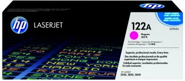 Toner HP 122A Q3963A, rendiment 2.400–4.400 faqe, magenta