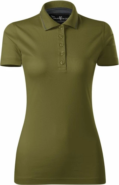 Maicë polo për femra Malfini, ngjyrë avokado
