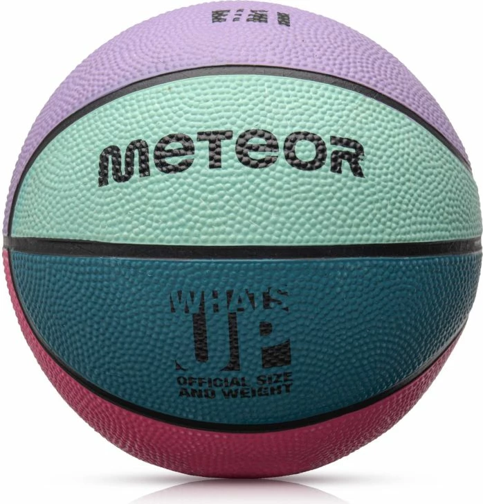 Top basketbolli për fëmijë Meteor, shumëngjyrësh