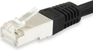 Kabllo rrjeti Cat6a Equip S/FTP 1m, RJ-45, e zezë