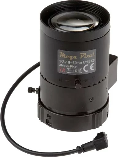 Lentë Axis P1367/P1367-E, CS mount, 8-50mm, 5MP, e zezë