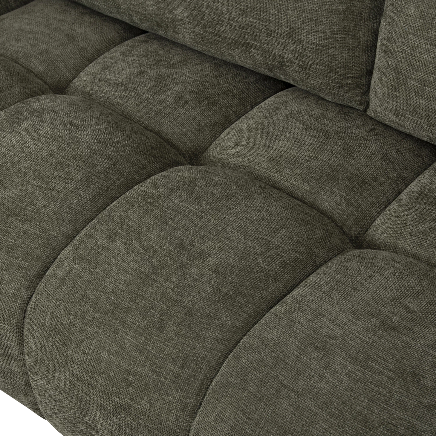 Kënd divani (majtas) COVEN FH3266.04L, pëlhurë e gjelbër, 298x102-208x85H cm