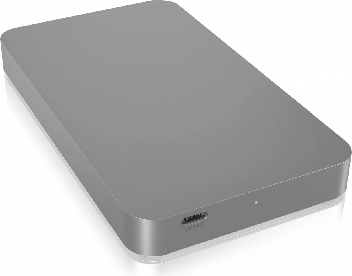 Kasë IcyBox IB-247-C31 për disk 2.5 inç, USB Type-C, antracit