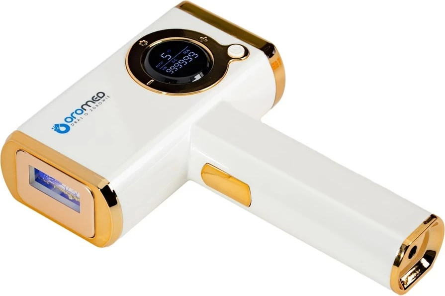 Depilator lazer Oromed ORO-IPL ICE, për trup dhe flokë, i artë