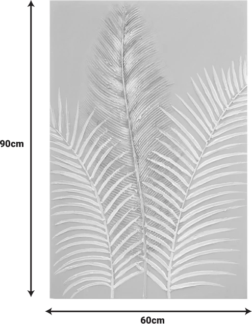 Pikturë kanavace Leavy, shumëngjyrëshe, 60x3x90cm