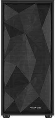 Kasë Natec Genesis Diaxid 605F, Midi Tower, ATX, USB-C, e zezë