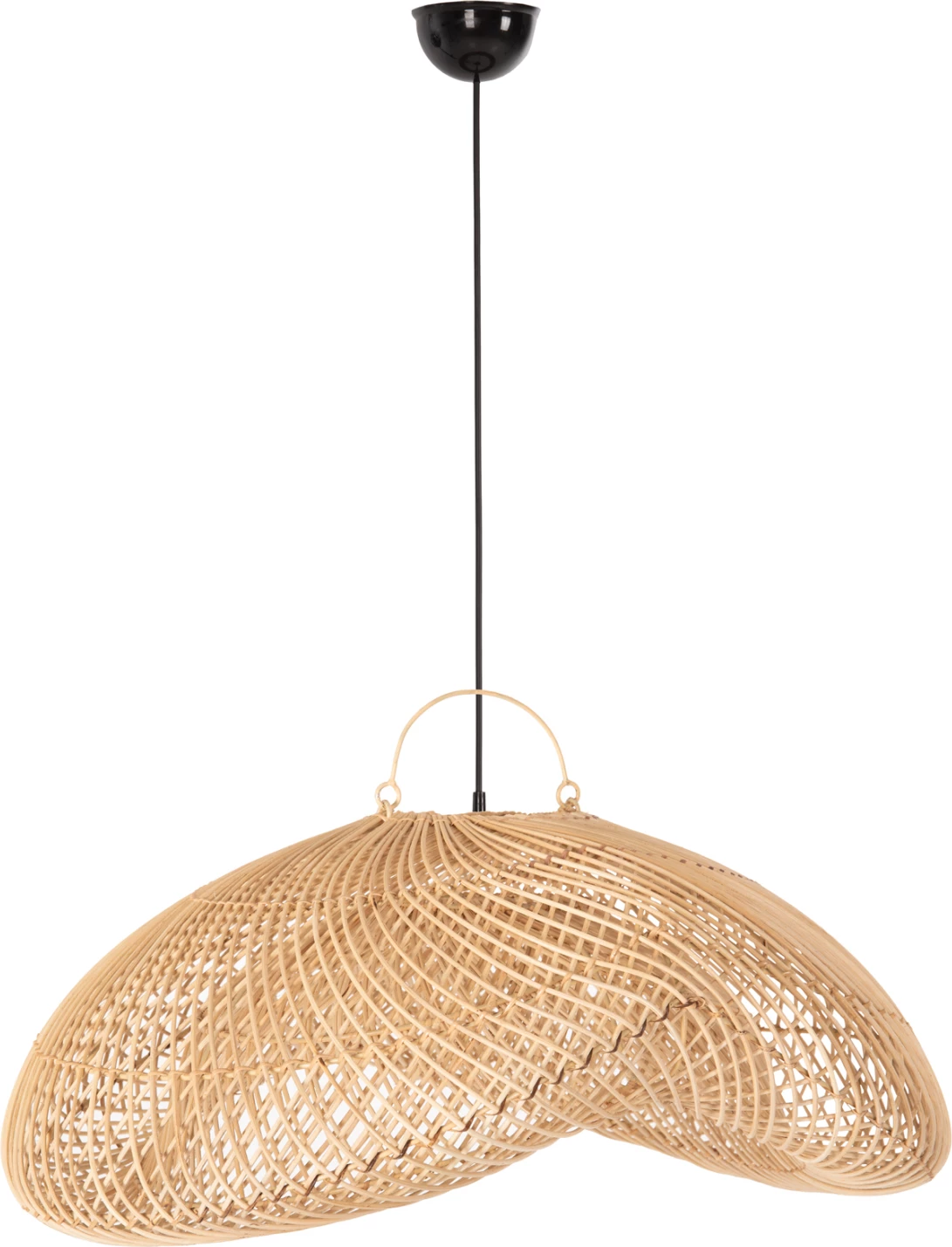 Llambë tavani varëse, ratan natyral, FH7861, 100x80x142cm