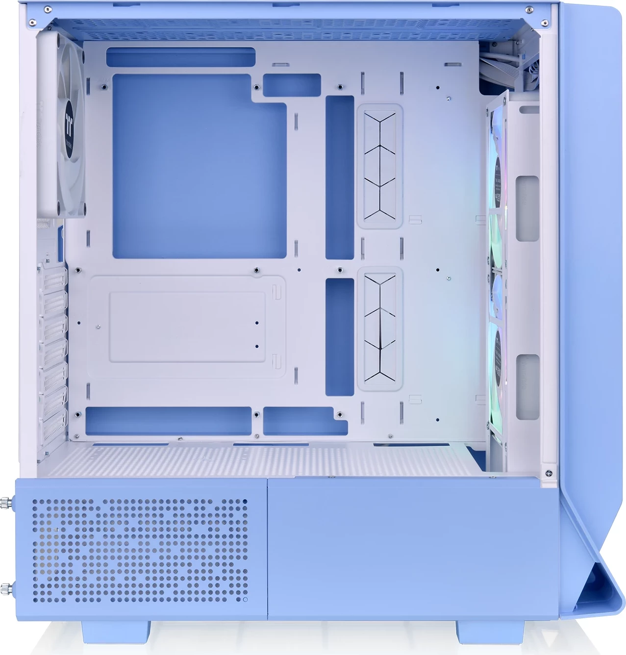 Kasë Thermaltake Ceres 350 MX, midi tower, Hydrangea Blue, xham i temperuar, RGB