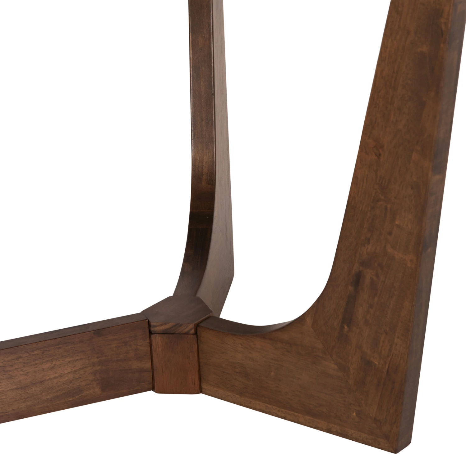 Tavolinë ngrënieje RIMER, MDF me furnir druri frashëri, ngjyrë arre, 220x100x75H cm