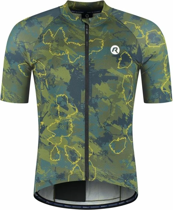 Maicë sportive Rogelli, e gjelbër/zezë