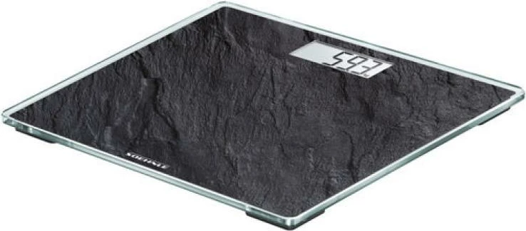 Peshore dixhitale personale, Soehnle Style Sense Compact 300 Slate (63881), kapacitet 180 kg, ekran LCD, xhami sigurie, e zezë