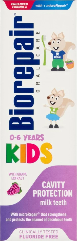 Pasta për dhëmbë për fëmijë Biorepair Kids 0-6 rrush 50ml