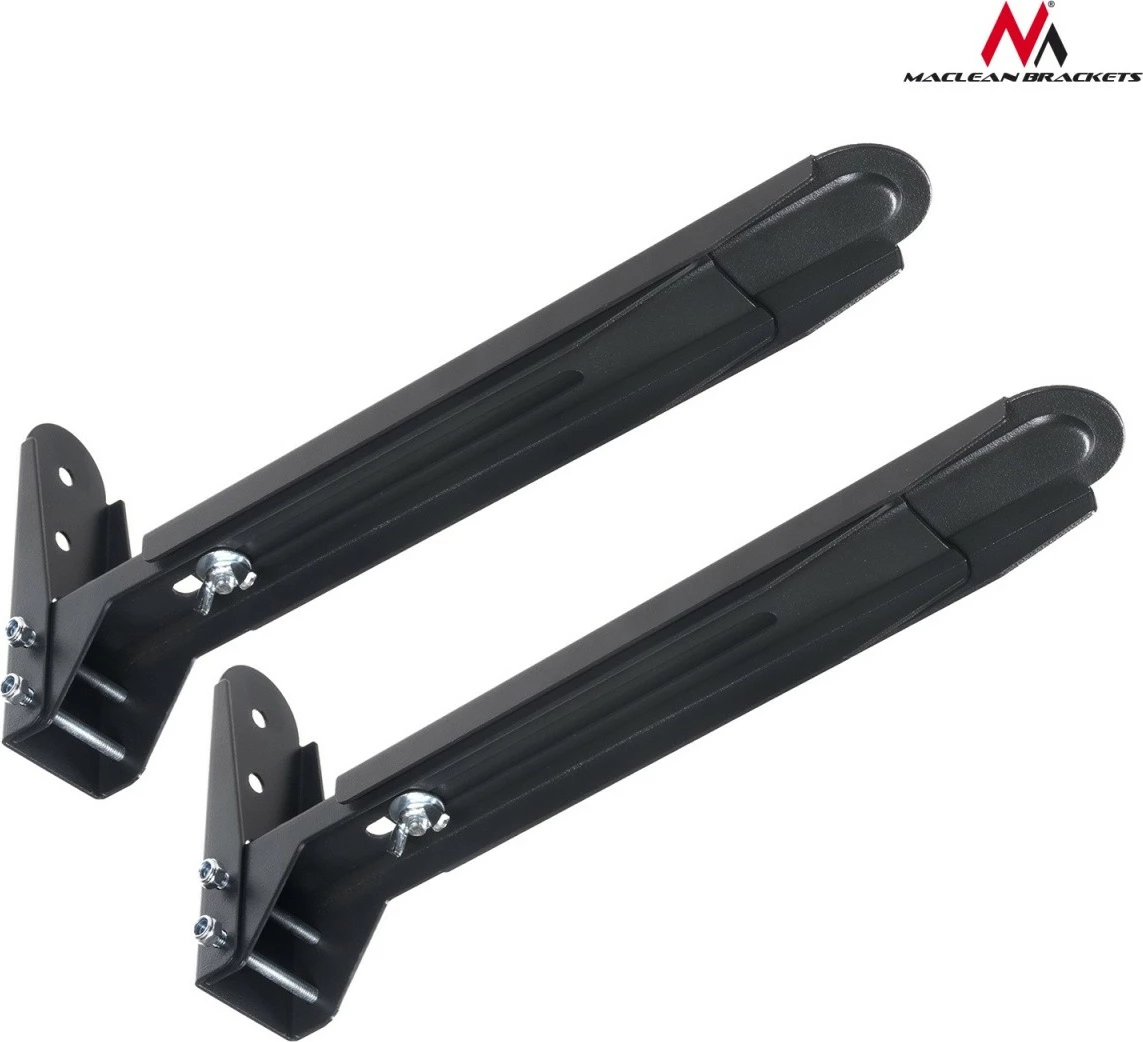 Mbajtëse muri për mikrovalë Maclean MC-776B, metal, e zezë