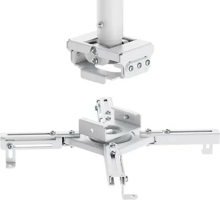 Mbajtëse tavani për projektor Neomounts CL25-550WH1, 35 kg, 74.5-114.5 cm, e bardhë