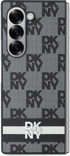 Mbështjellës DKNY për Samsung Galaxy Z Fold 6, motiv shahu, i zi
