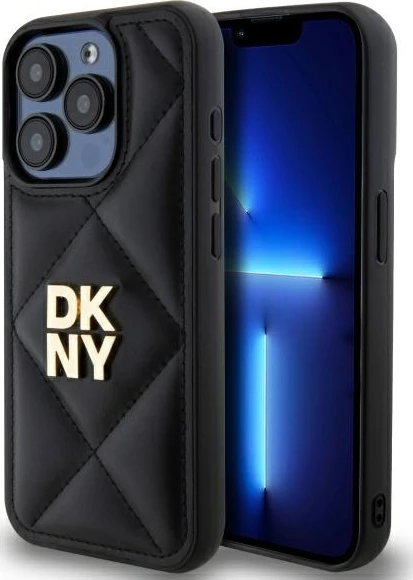 Mbështjellës DKNY për iPhone 15 Pro, i zi