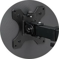 Mbajtëse/krah monitori Kensington SmartFit Ergo Single Extended K55408WW, VESA 75x100, deri 34\"/8 kg, montim në tavolinë, e zezë