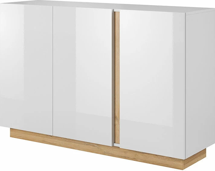 Komodë Acorn 3D, e bardhë