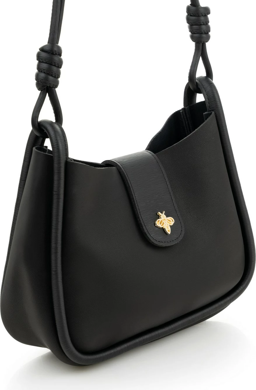 Çantë crossbody Lucky Bees, e zezë, 1261