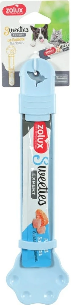 Lugë plastike për qen dhe mace ZOLUX Sweeties, kaltër