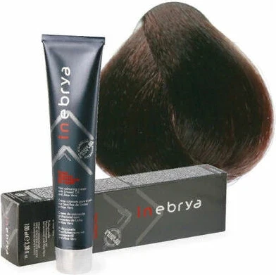 Ngjyrë për flokë Inebrya 6/9 Bionde e errët, Qokolladë e mbyllur, 100ml