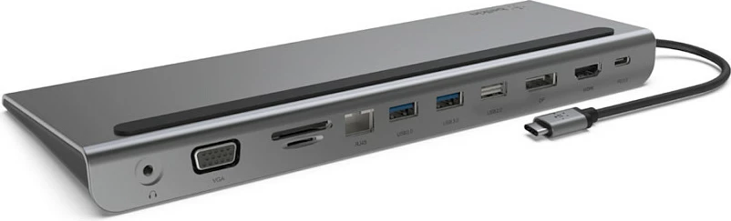 Docking station Belkin INC004BTSGY, USB-C, 11 porte, 100W, e zezë/gri
