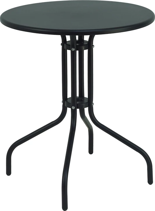 Tavolinë për kopsht Vergo, 60x70cm, hiri e errët