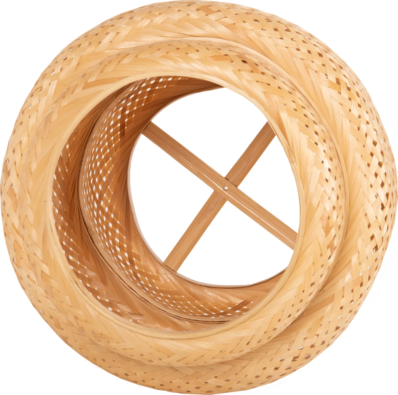 Llambë varëse tavani, bambu natyrale, FH7867, Φ51x54-149H cm