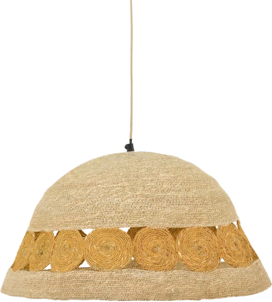 Llambë tavani Gervi Inart E27 natyrale D50x110cm