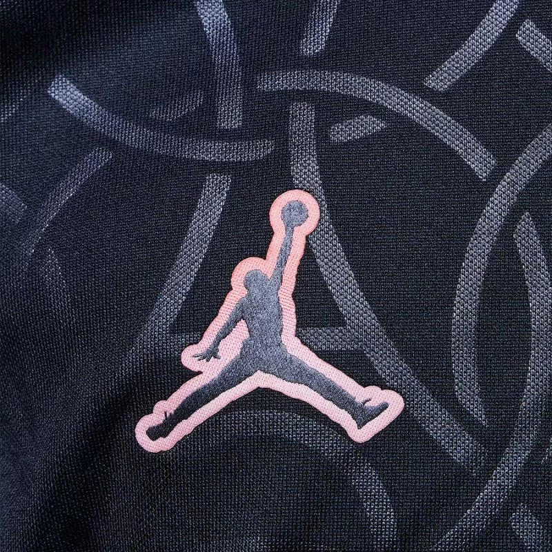 Fanellë për fëmijë Nike Jordan PSG, e zezë