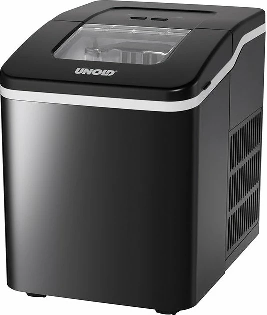 Aparat për kube akulli UNOLD Freeze, 120 W, 220 - 240 V, i zi