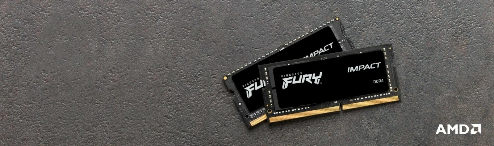 RAM Memorje Kingston FURY Impact DDR4 SODIMM 8GB 3200MHz CL20, e zezë