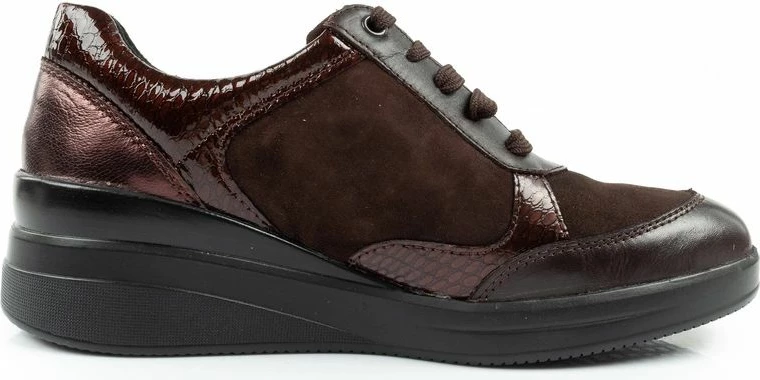 Atlete platforme për femra Scholl, kafe