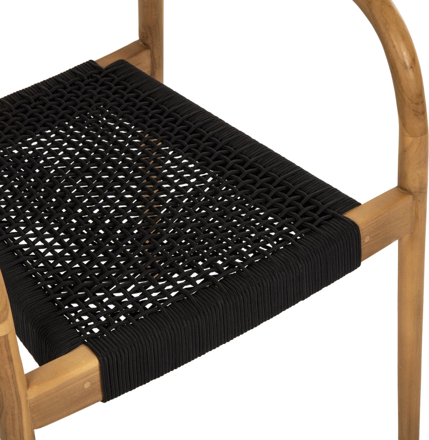 Karrige Oslo FH9636.02 dru tik natyral & litar i zi 55x54x80H cm